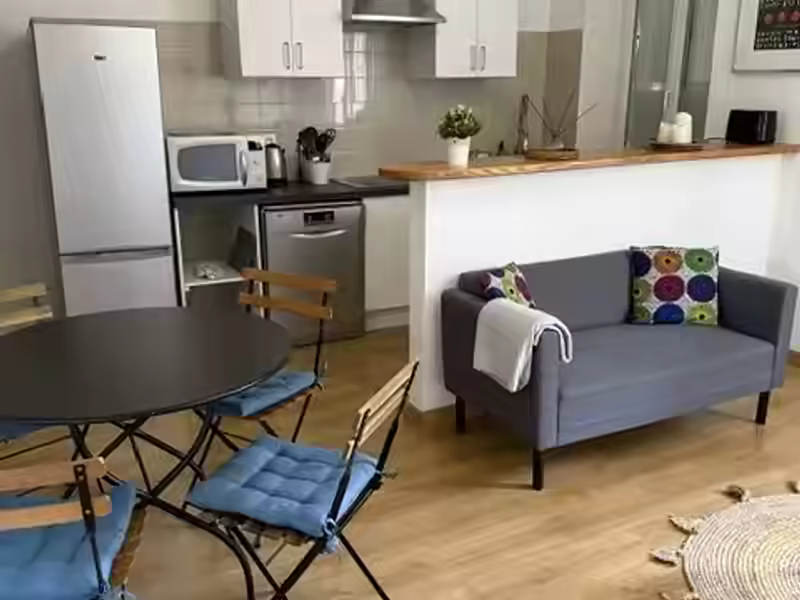 Appartement T2 meublé à Toulouse, quartier Colombette près du canal du Midi